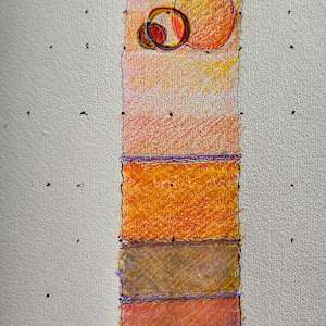 CIRCLING HOME    H7824072025  (Sketch for a work in progress) by HB Barry Strasbourg-Thompson BFA 