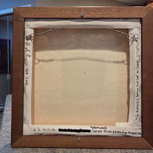 DIVINE SILENCE (ART IS MY REFUGE)  H6026102006.1 by HB Barry Strasbourg-Thompson BFA  Image: D Rings