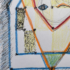 Daily Ritual CELTIC LOVE KNOT H7908122025 by HB Barry Strasbourg-Thompson BFA  Image: Left lower corner detail