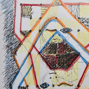 Daily Ritual CELTIC LOVE KNOT H7908122025 by HB Barry Strasbourg-Thompson BFA  Image: Upper left detail