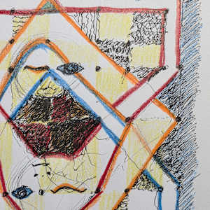 Daily Ritual CELTIC LOVE KNOT H7908122025 by HB Barry Strasbourg-Thompson BFA  Image: Upper right detail