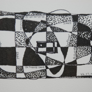 On Silence: Giant Russian Sunflower Seed by HB Barry Strasbourg-Thompson BFA