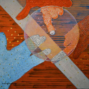 Staying in Touch...Ken/Sandy    H7610122022 by HB Barry Strasbourg-Thompson BFA