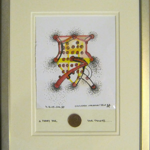 Cruciform Variation # 55    "A Penny for Your Thoughts" by HB Barry Strasbourg-Thompson BFA