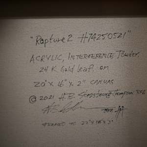 Rapture 2    H7425052021 by HB Barry Strasbourg-Thompson BFA 