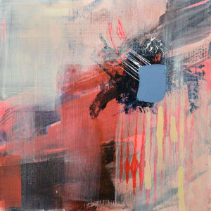 New Year- Triptch by Lisa Javery  Image: 2 of 3 10Wx10Hx1D inch cradled wood panel 