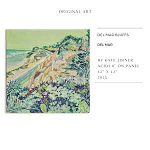 Del Mar Bluffs - 2025 by Kate Joiner 