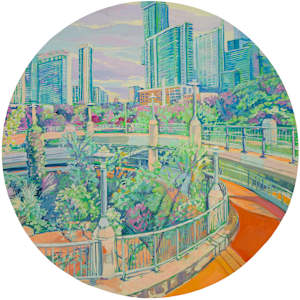 Pedestrian Bridge # 1, Austin by Kate Joiner, Image 2.