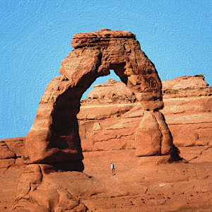 Delicate Arch by Lewis Jackson