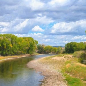 North Platte River,  Early Fall