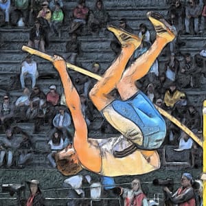 The Pole Vaulter by Lewis Jackson