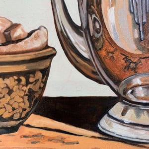 Tea and Mushrooms by Kim Harding 