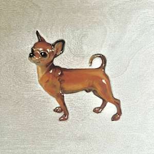 Chihuahua Figurine by Kim Harding 