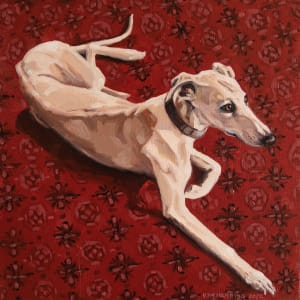 White Knight  Image: "White Knight" 30 x 30cm, Oil on Canvas