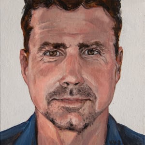 Steve  Image: "Steve", 20 x 20cm, Oil on Canvas
