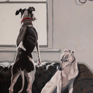 Homecoming  Image: "Homecoming" 92 x 61cm, Oil on Canvas