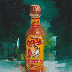 Cholula Hot Sauce Bottle by scott ewen, Image 1.