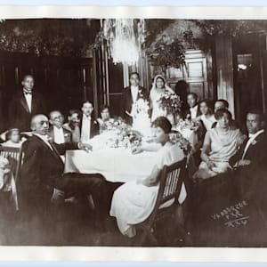 Van Der Zee Wedding, 1926 by James Van Der Zee