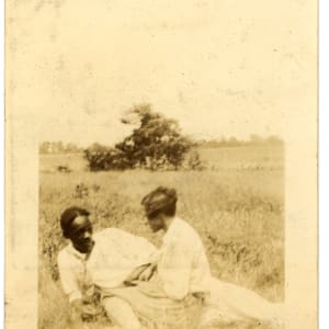 Young Lovers in Field