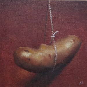 Spuds- Hanging Potato by Mona Turner, Image 1.