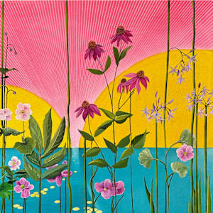 Lac et deux montagnes III by Mona Turner, Image 1.