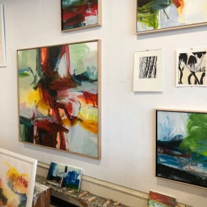 A Ramble by Michael Rich  Image: A Ramble, 2019, oil on canvas, 50 x 54 in - Studio View
