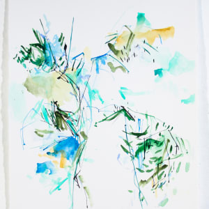 Among the Olives by Michael Rich  Image: Among the Olives, 2023, watercolor on paper, 30 x 22 in