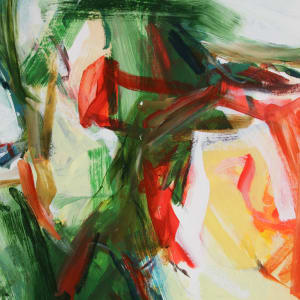 Aria by Michael Rich  Image: Aria, 2023, oil on canvas, 47 x 47 in - Detail 2