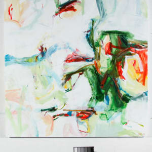 Aria by Michael Rich  Image: Aria, 2023, oil on canvas, 47 x 47 in - Studio View