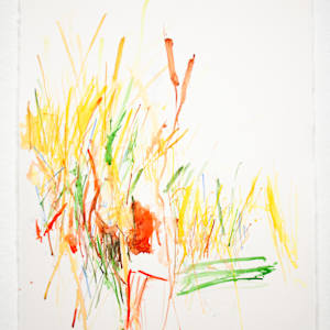 Autumn Grasses by Michael Rich  Image: Autumn Grasses, 2024, watercolor, 30 x 22 in