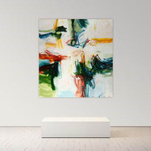 Beloved by Michael Rich  Image: Beloved, 2021, oil on canvas, 70 x 66 in - Room View
