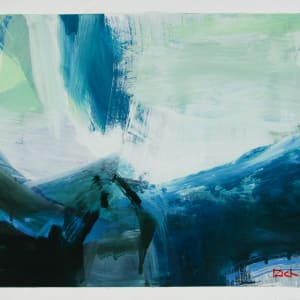 Blue Trough by Michael Rich  Image: Blue Trough, 2022, oil on panel, 11 x 14 in