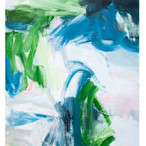 Blues Like Rain by Michael Rich  Image: Blues Like Rain, 2025, oil on canvas, 36 x 30 in
