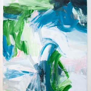 Blues Like Rain by Michael Rich  Image: Blues Like Rain, 2025, oil on canvas, 36 x 30 in