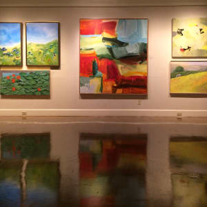 Cherokee by Michael Rich  Image: Cherokee, 2014, oil on canvas, 70 x 64 in - Providence Art Club