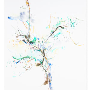 First Olive by Michael Rich  Image: Fist Olive, 2023, watercolor on paper, 30 x 22 in