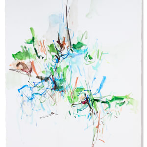 Hillside Olives by Michael Rich  Image: Hillside Olives, 2023, watercolor on paper, 30 x 22 in