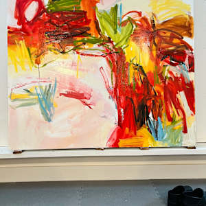 Autumn Leaves by Michael Rich  Image: Autumn Leaves, 2024, oil, on canvas, 50 x 59 in