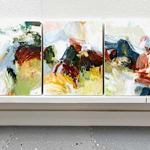 Winter Light I by Michael Rich  Image: Winter Light I, II, III, 2026, oil on panel, 20 x 16 in