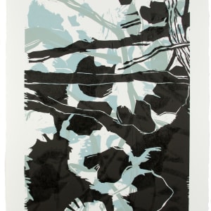 Night Garden IV by Michael Rich  Image: Night Garden IV, 2020, woodcut, 24 x 18 in