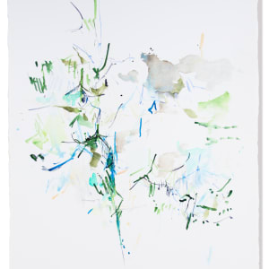 Olive, Rain Approaching by Michael Rich  Image: Olive, Rain Approaching, 2023, watercolor on  paper, 30 x 22 in