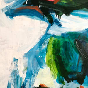 Periphery by Michael Rich  Image: Periphery, 2021 oil on canvas, 70 x 66 in - detail