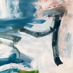 Periphery by Michael Rich  Image: Periphery, 2021 oil on canvas, 70 x 66 in - detail