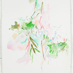 Pink Olive by Michael Rich  Image: Pink Olive, 2023, watercolor on Arches paper, 30 x22 in