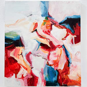 Raised by Wolves by Michael Rich  Image: Raised by Wolves, 2023, oil on canvas, 56 x 50 in (Full)