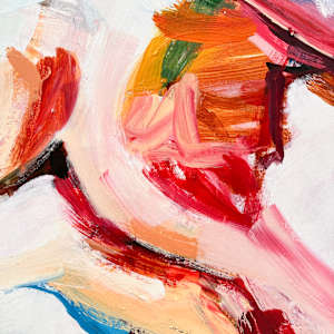 Raised by Wolves by Michael Rich  Image: Raised by Wolves, 2023, oil on canvas, 56 x 50 in (Detail)