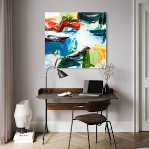 Grove by Michael Rich  Image: Grove, 2025, oil on canvas, 40 x 44 in