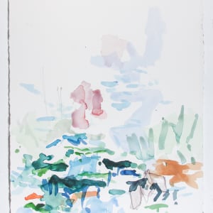 Summer Lillies by Michael Rich  Image: Summer Lillies, 2020, watercolor on paper, 30 x 22 in