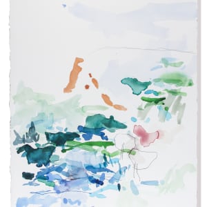 The Pond by Michael Rich  Image: The Pond, 2020, watercolor on paper, 30 x 22 in