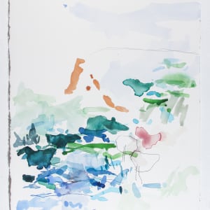 The Pond by Michael Rich  Image: The Pond, 2020, watercolor on paper, 30 x 22 in